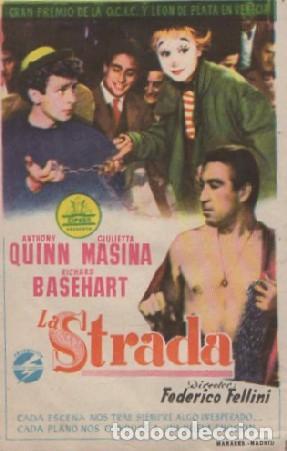 Cine: PROGRAMA DE CINE: LA STRADA PC-8201 - Foto 1