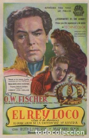 Cine: PROGRAMA DE CINE: EL REY LOCO PC-8220 - Foto 1