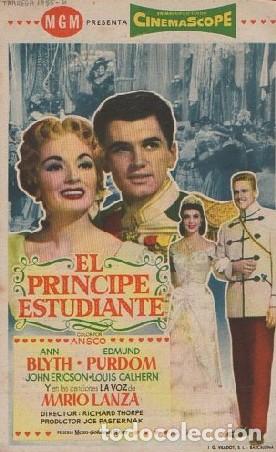 Cine: PROGRAMA DE CINE: EL PR&Iacute;NCIPE ESTUDIANTE PC-8230 - Foto 1