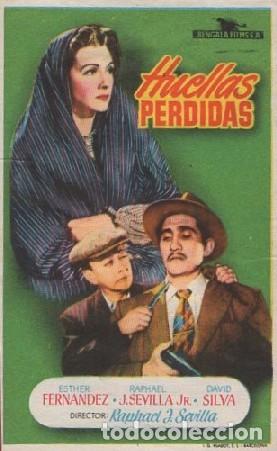 Cine: PROGRAMA DE CINE: HUELLAS PERDIDAS PC-8239 - Foto 1