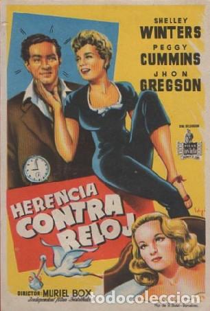 Cine: PROGRAMA DE CINE: HERENCIA CONTRARELOJ PC-8247 - Foto 1