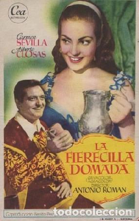 Cine: PROGRAMA DE CINE: LA FIERECILLA DOMADA PC-8250 - Foto 1
