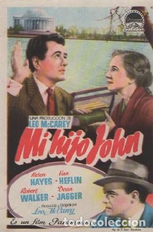 Cine: PROGRAMA DE CINE: MI HIJO JOHN PC-8252 - Foto 1