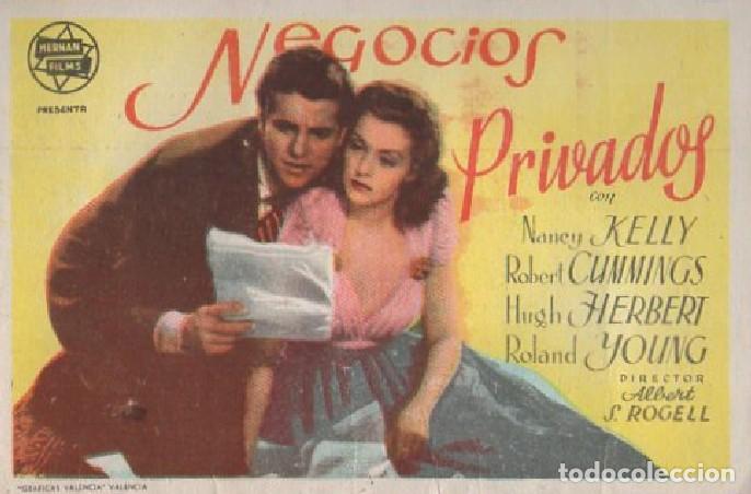 Cine: PROGRAMA DE CINE: NEGOCIOS PRIVADOS PC-8273 - Foto 1