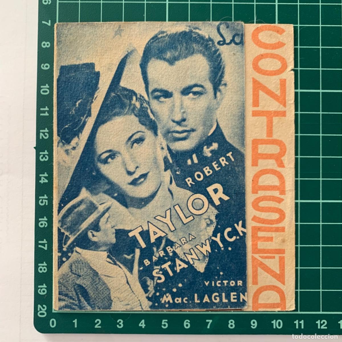 Cinema: Folleto de mano programa de cine pelicula la contrase&ntilde;a cinema ideal 1944