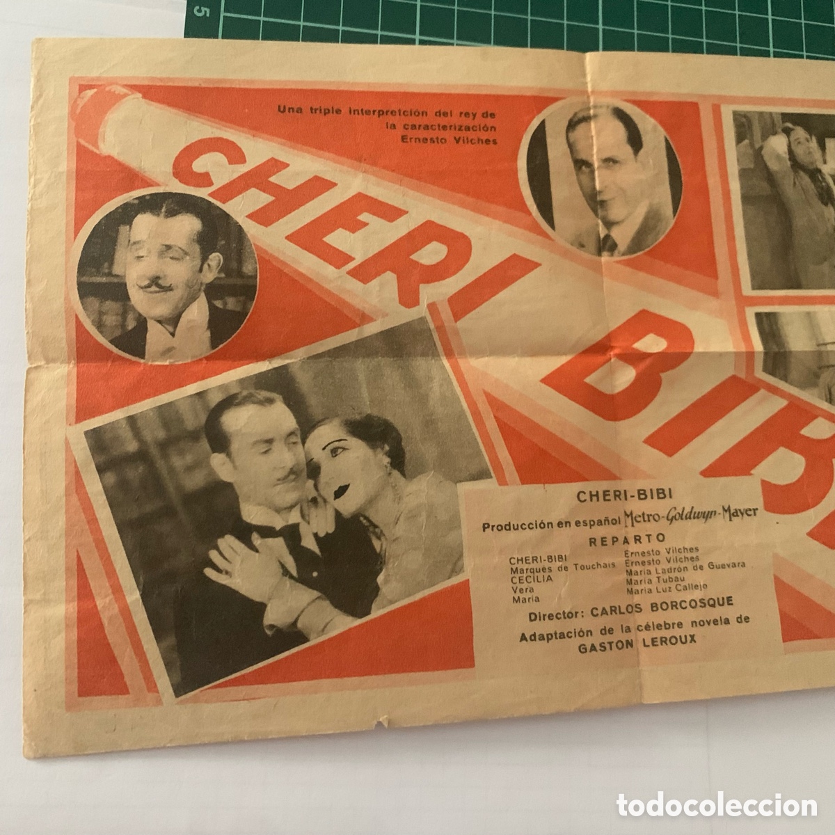 Cine: Programa de cine folleto de mano pel&iacute;cula cheri bibi capitol - Foto 2