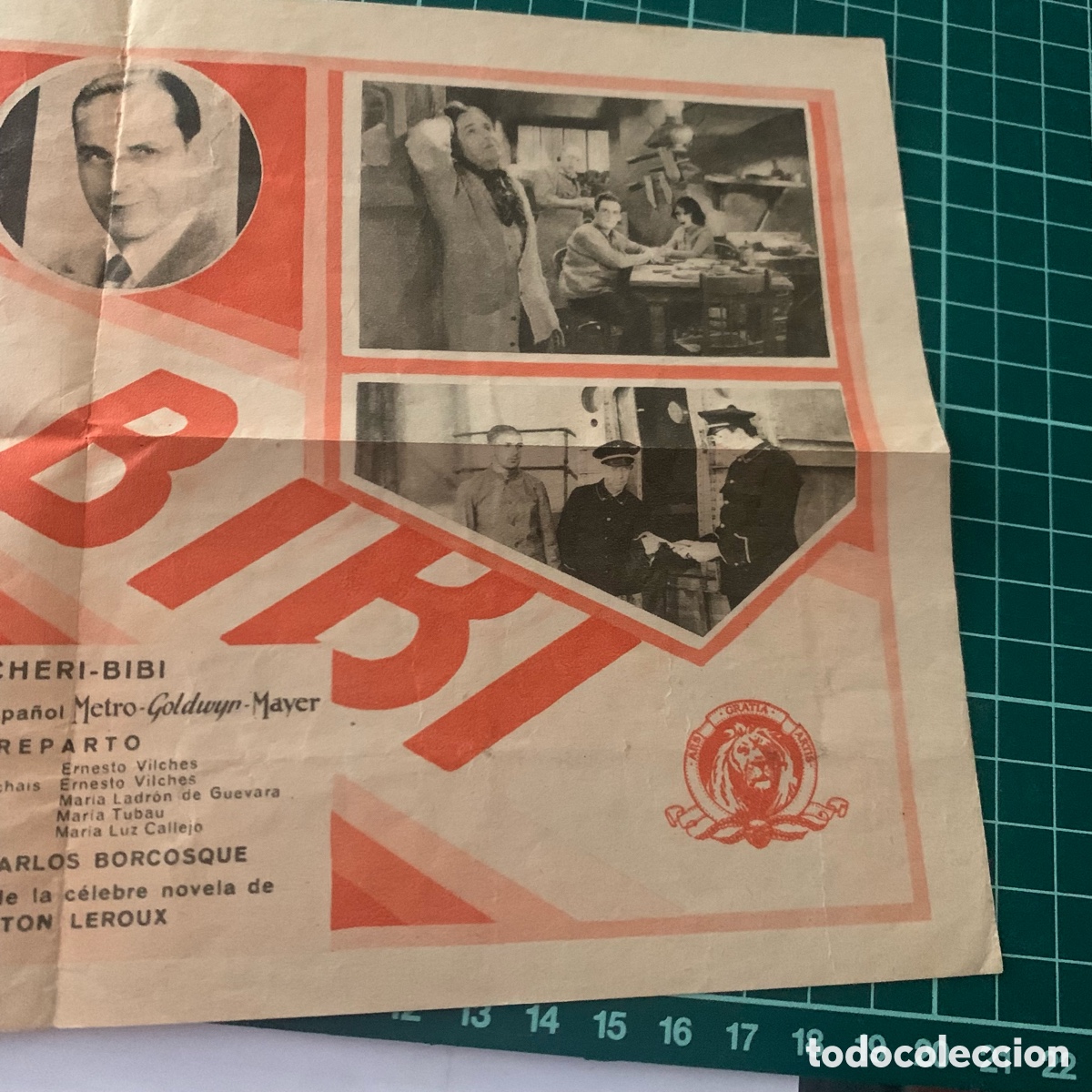 Cine: Programa de cine folleto de mano pel&iacute;cula cheri bibi capitol - Foto 3