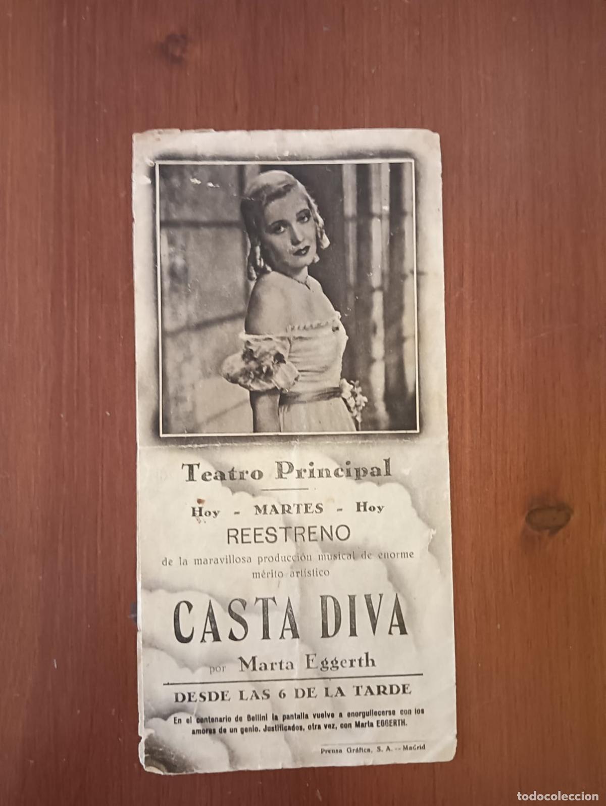 Cine: PTCC 503 CASTA DIVA PROGRAMA DOBLE U FILMS MARTHA EGGERTH PHILLIPIS HOLMES - Foto 3