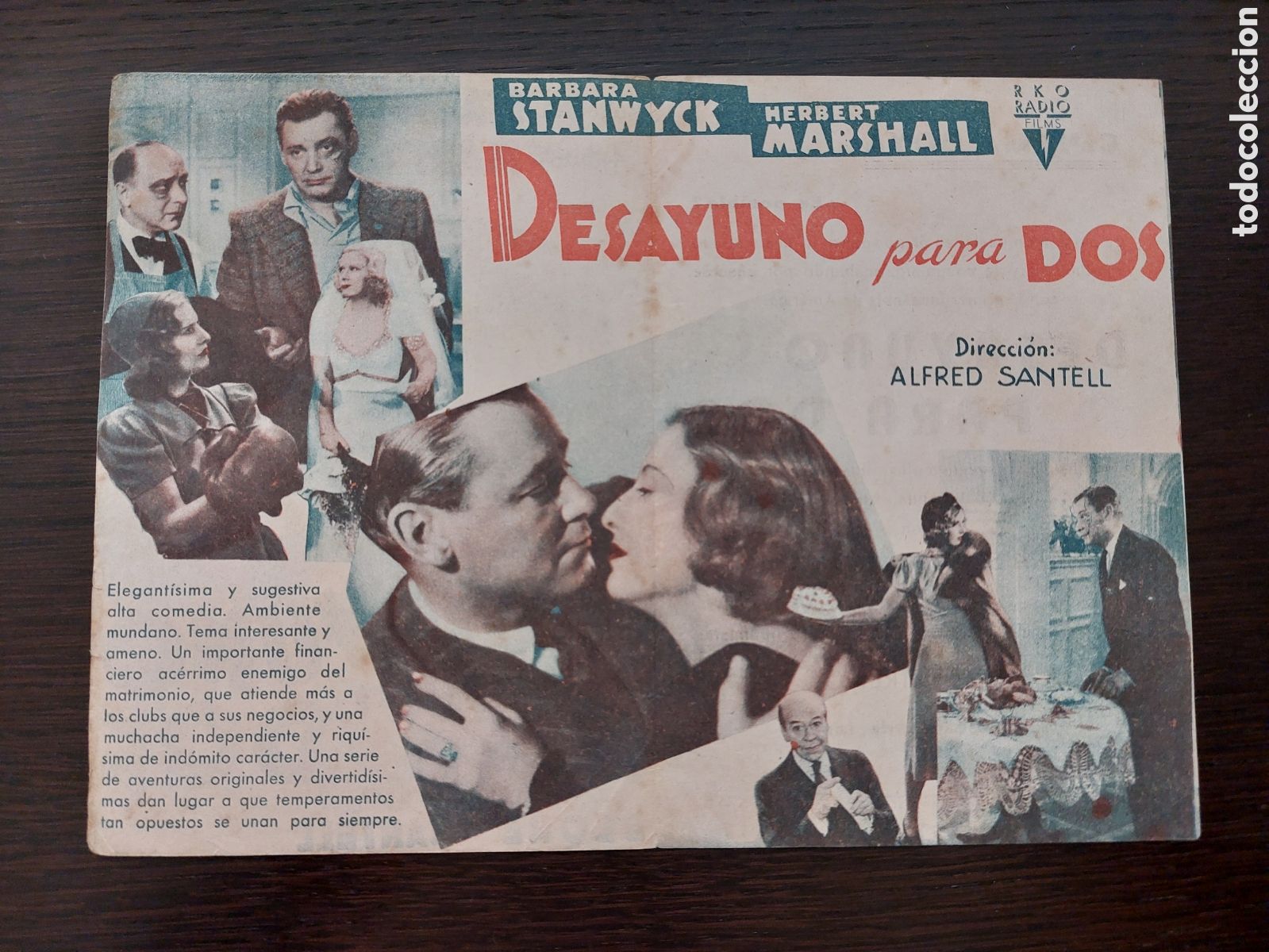 Cine: Programa doble Desayuno para dos con Barbara Stanwyck. Cinema Goya . . - Foto 3