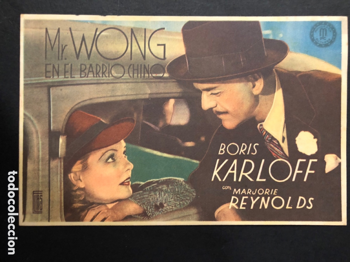 Cine: Programa Mr Wong en el barrio chino Boris karloff A11 - Foto 1