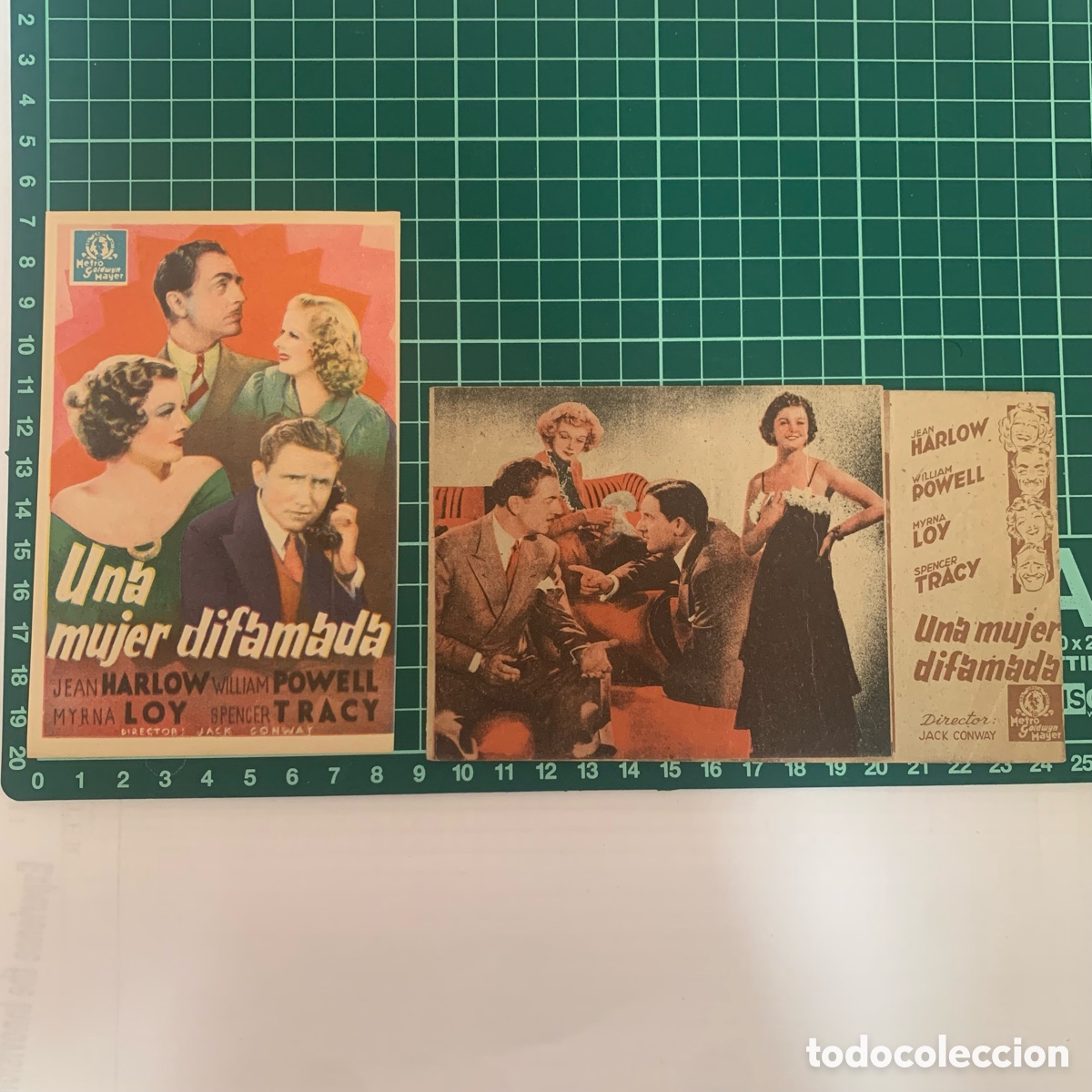Kino: Lote Programa de cine folleto de mano pelicula una mujer difamada