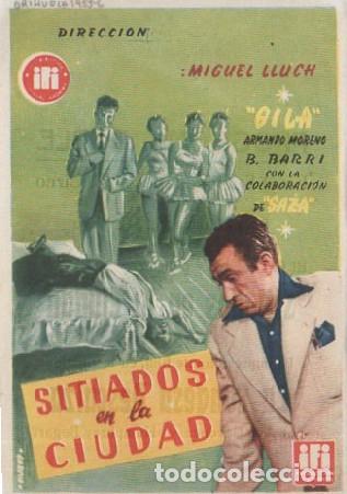 Cine: PROGRAMA DE CINE: SITIADOS EN LA CIUDAD PC-8278 - Foto 1