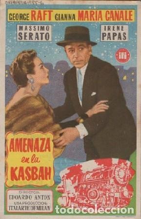 Cine: PROGRAMA DE CINE: AMENAZA EN LA KASBAH PC-8288 - Foto 1