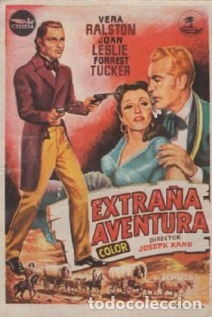 Cine: PROGRAMA DE CINE: EXTRA&Ntilde;A AVENTURA PC-8314 - Foto 1