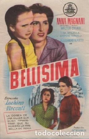 Cine: PROGRAMA DE CINE: BELL&Iacute;SIMA PC-8325 - Foto 1