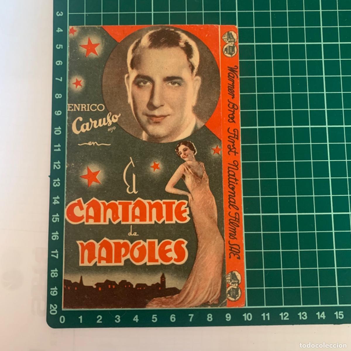 Kino: Programa de cine folleto de mano pelicula el cantante de N&aacute;poles teatro principal