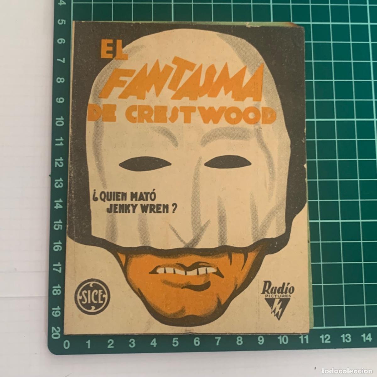 Kino: Folleto de mano, programa de cine pelicula el fantasma de crestwood salon kursaal