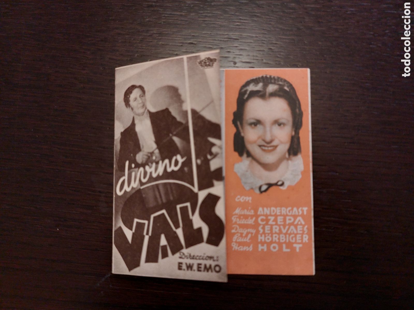 Cine: Programa doble Divino Vals con Hans Holt . Sin publicidad - Foto 1