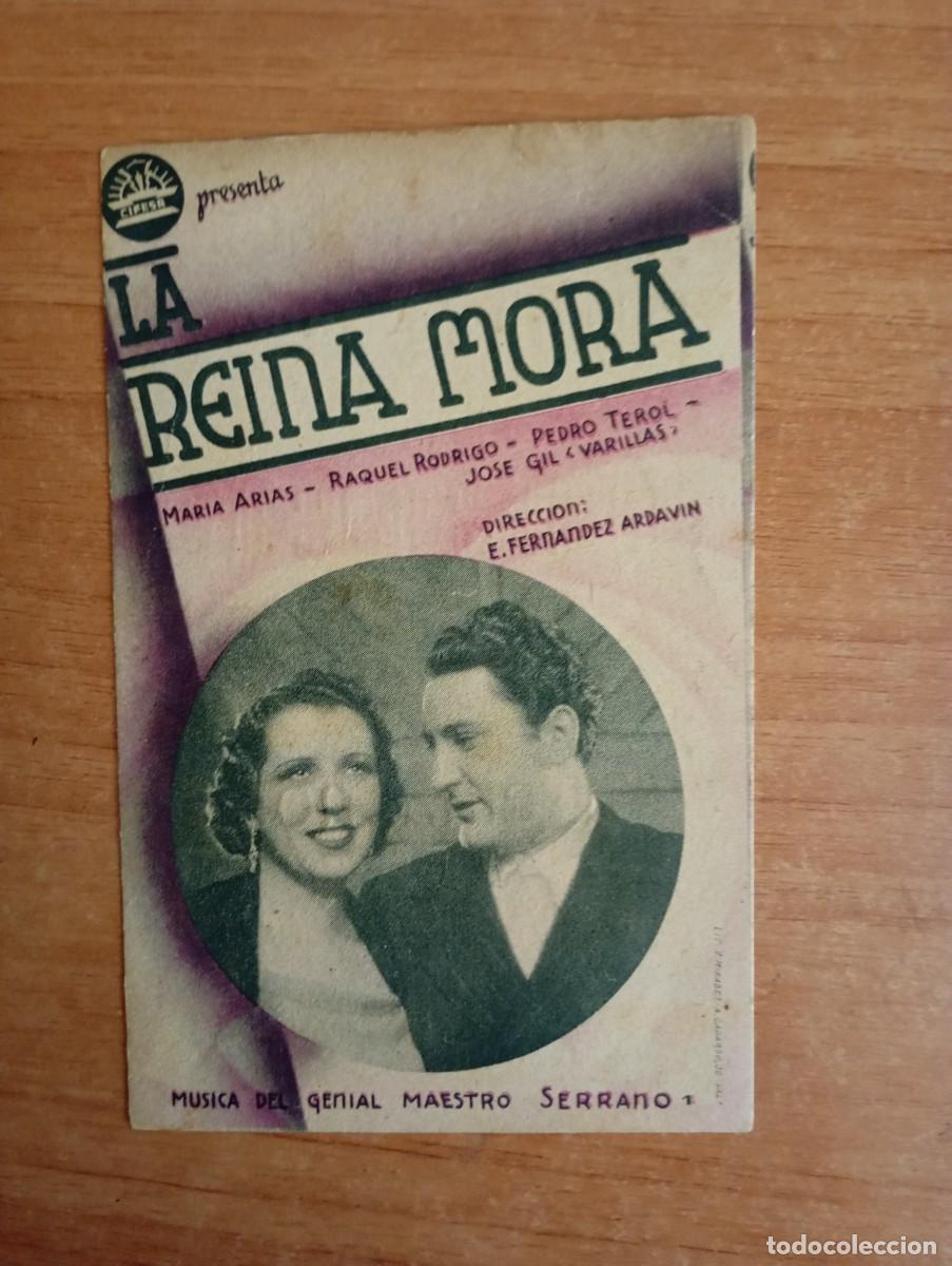 Cine: ALB3-- PROGRAMA DE CINE ---LA REINA MORA ct - Foto 1