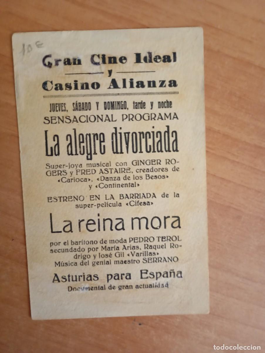 Cine: ALB3-- PROGRAMA DE CINE ---LA REINA MORA ct - Foto 2