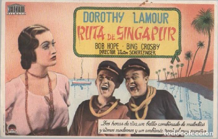 Cine: PROGRAMA DE CINE: RUTA DE SINGAPUR PC-7643 - Foto 1