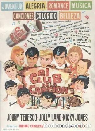 Cine: PROGRAMA DE CINE: EL CLUB DE LA CANCI&Oacute;N PC-7550 ,3 - Foto 1