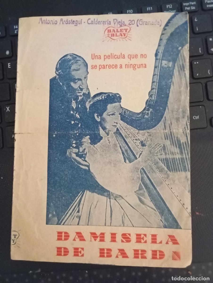 Kino: ALB3-- PROGRAMA DE CINE --- DAMISELA DE BARDI ct (doble)