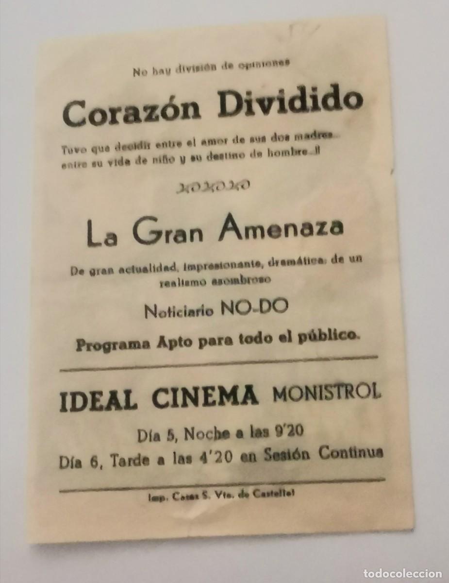 Cine: CORAZON DIVIDIDO CON PUBLICIDAD - Foto 2