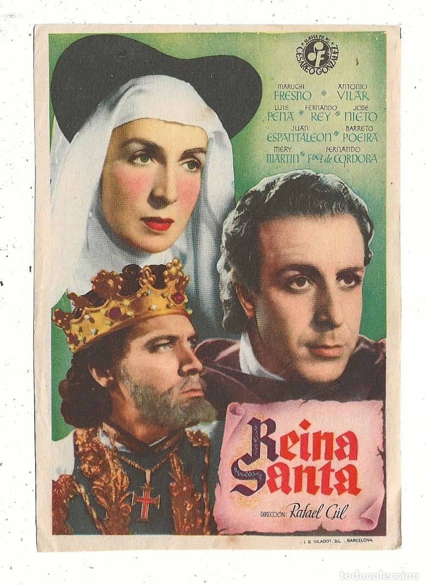 Cine: REINA SANTA - PROGRAMA FOLLETO DE MANO CINE - Foto 1