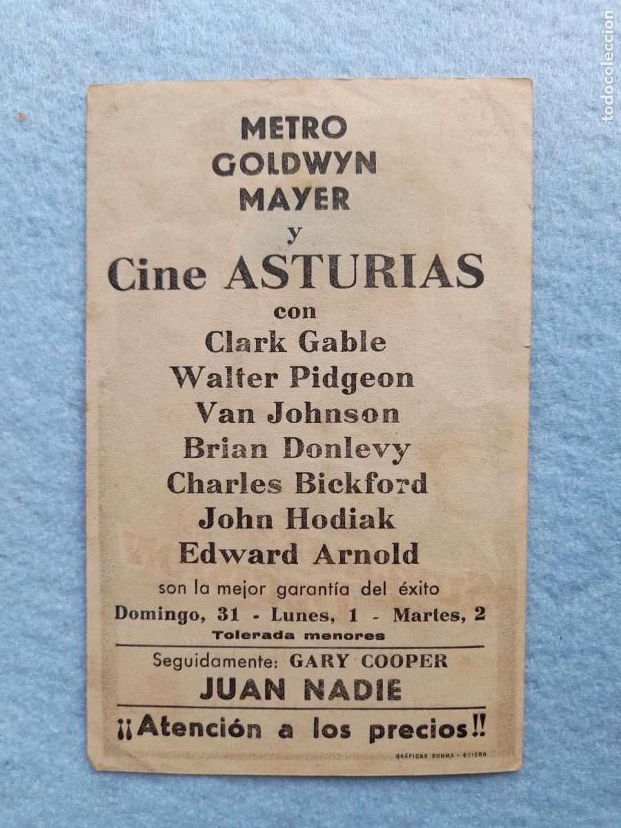 Cine: Sublime Decisi&oacute;n. Clark Gable, Walter Pigdeon, Van Johnson... - Foto 2