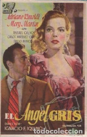 Cine: PROGRAMA DE CINE: EL ANGEL GRIS PC-8346 - Foto 1