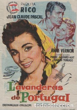 Cine: PROGRAMA DE CINE: LAVANDERAS DE PORTUGAL PC-8353 - Foto 1