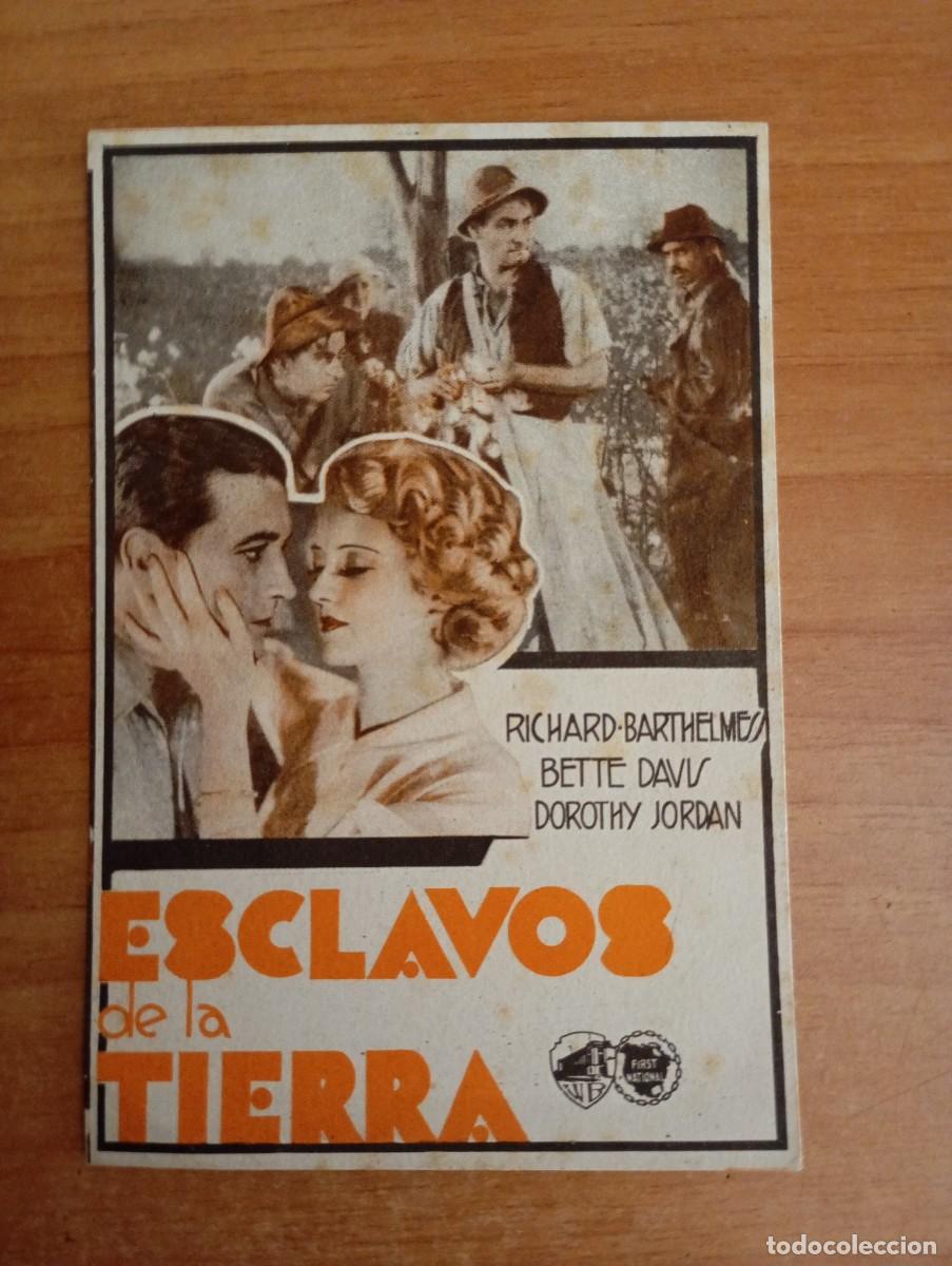 Cine: ALB3-- PROGRAMA DE CINE -- ESCLAVOS DE LA TIERRA - Foto 1