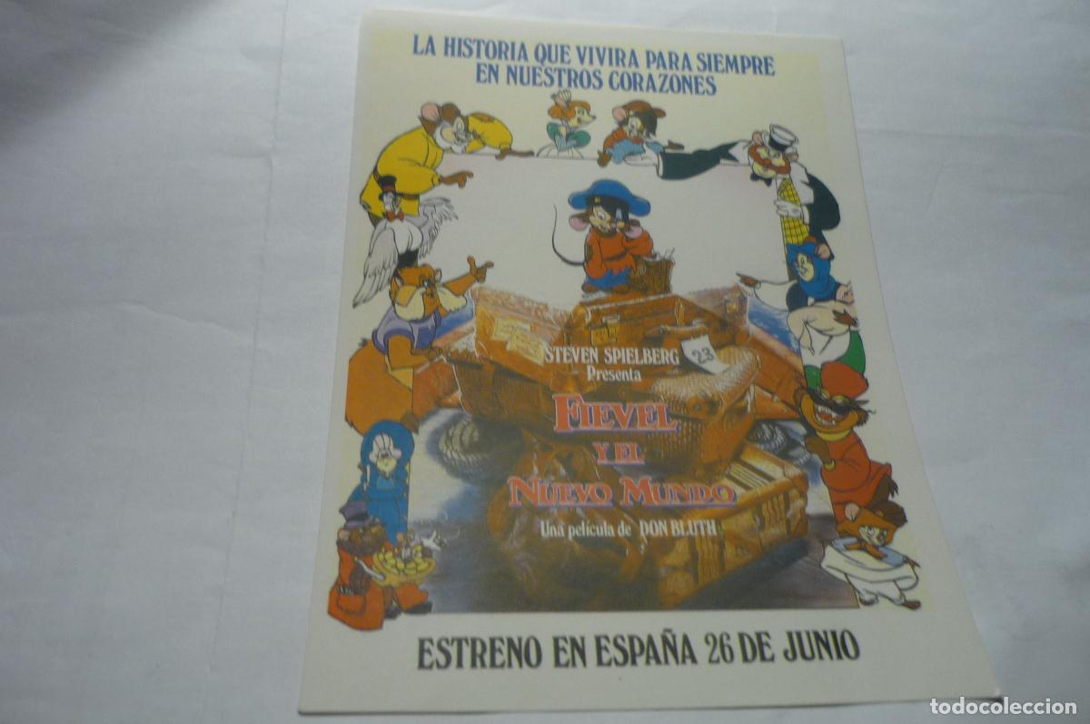 Cine: programa fievel y el nuevo mundo - Foto 1