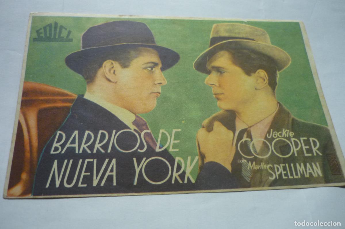 Cine: programa barrios de nueva york-jackie cooper - Foto 1