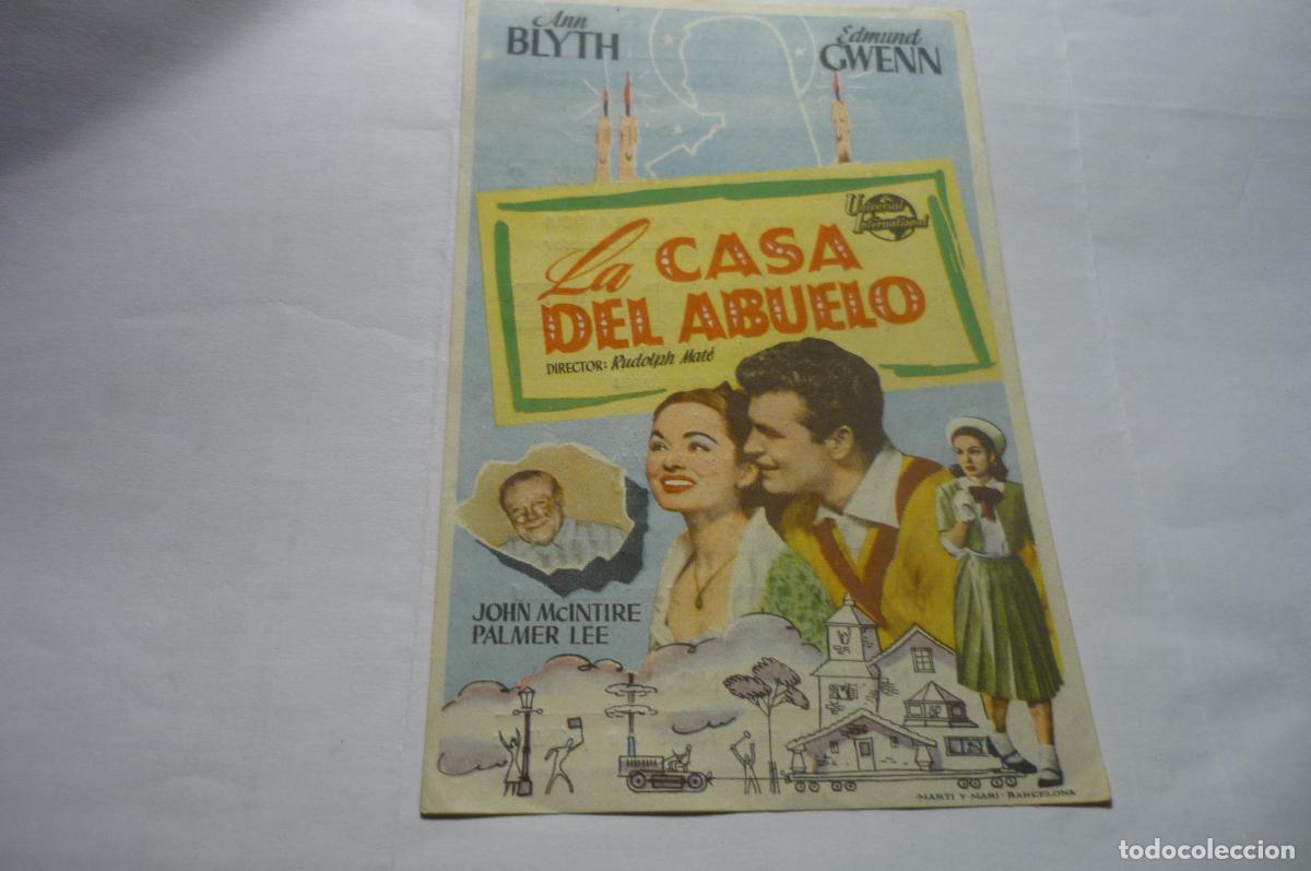 Cine: programa la casa del abuelo-ann blyth publicidad - Foto 1