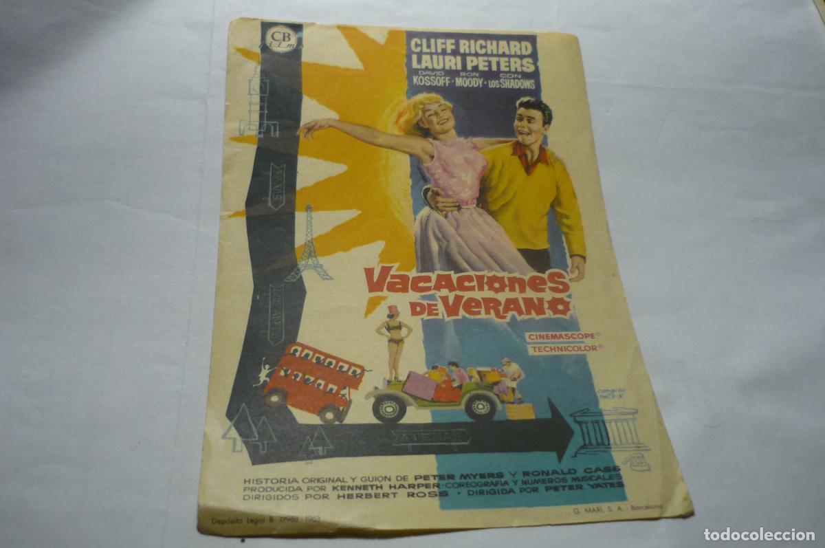Cine: programa vacaciones de verano .-cliff richard - Foto 1