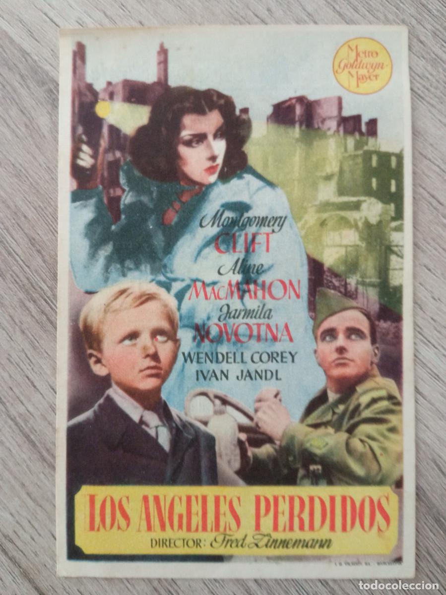 Cinema: LOS ANGELES PERDIDOS, MONTGOMERY CLIFT, CINE MINGO, LI&Ntilde;OLA, LERIDA, 1949