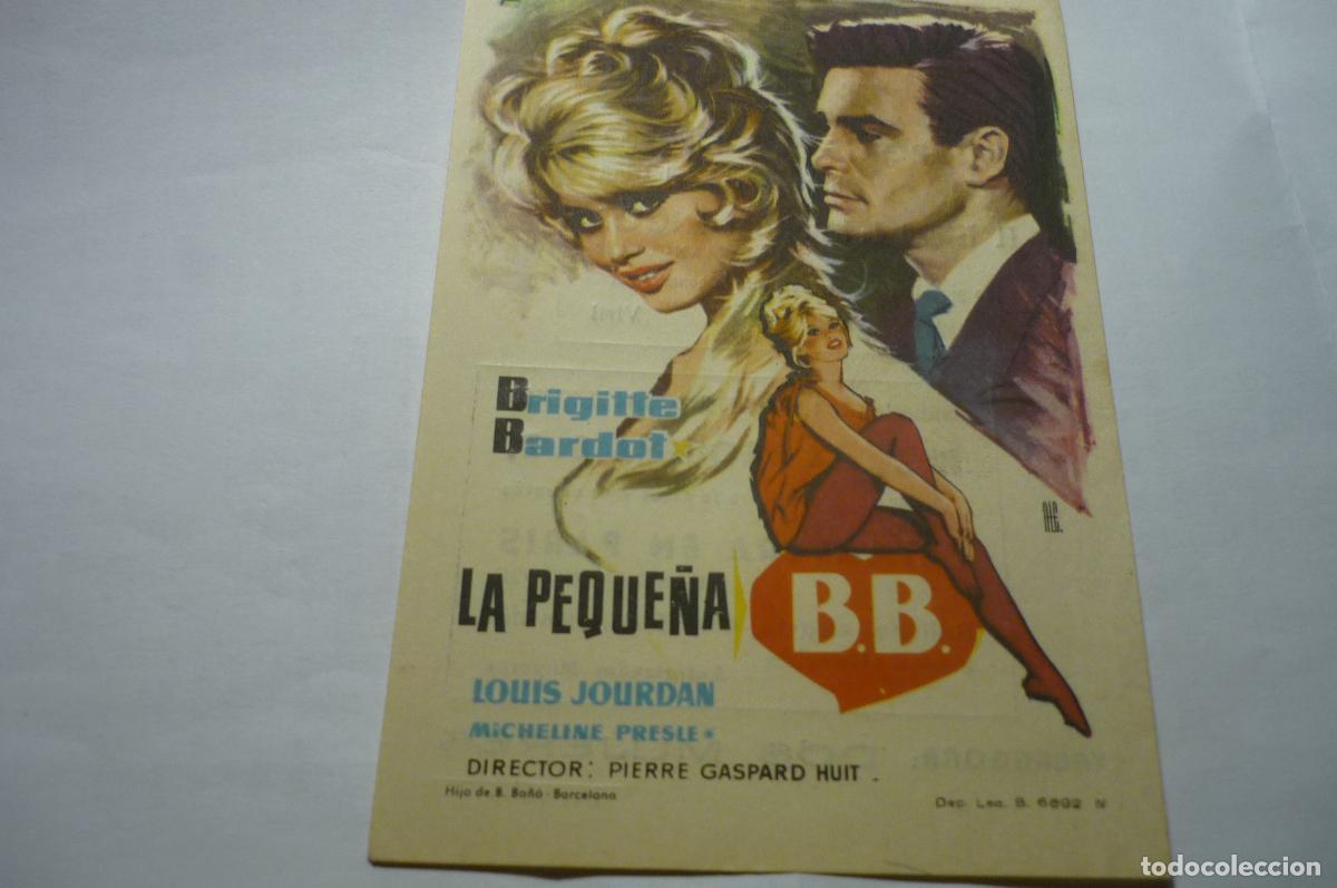Cine: programa la peque&ntilde;a b.b. brigitte bardot publicidad - Foto 1