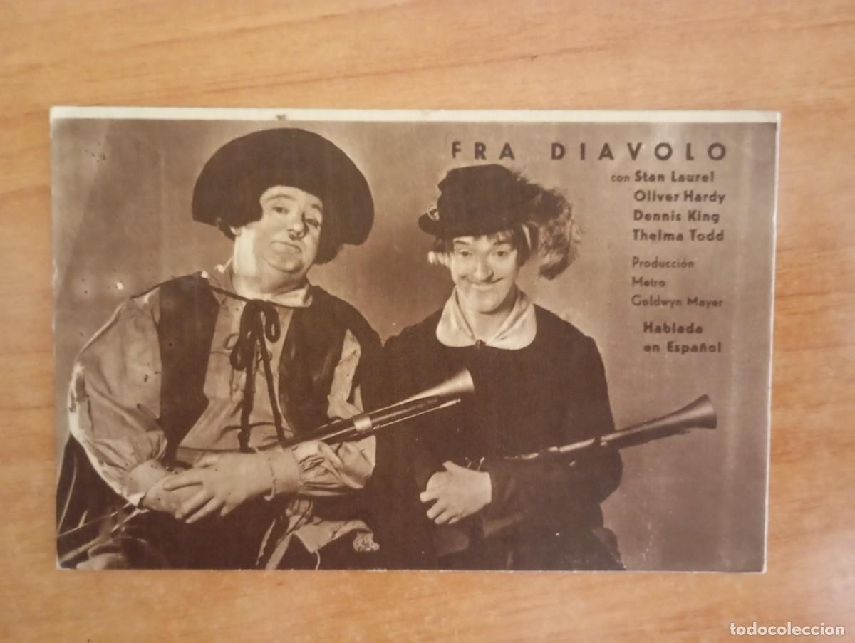 Cine: ALB3-- PROGRAMA DE CINE ---FRA DIAVOLO ct - Foto 1