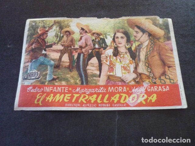 Cine: EL AMETRALLADORA PROGRAMA DE MANO SIN PUBLICIDAD - Foto 1