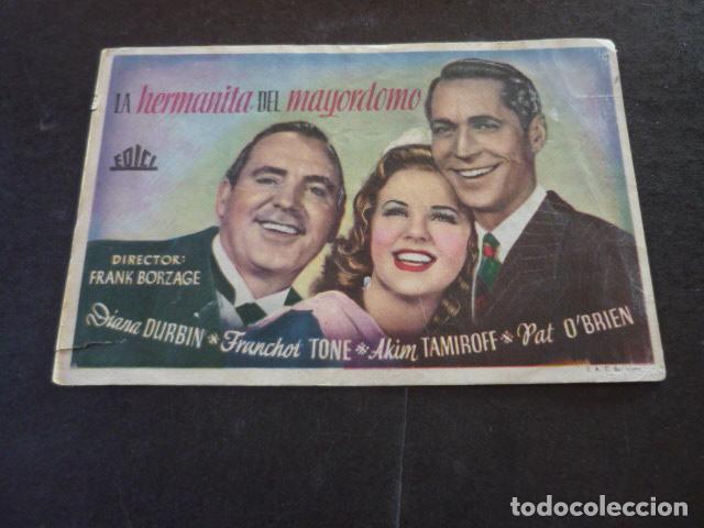 Cine: LA HERMANITA DEL MAYORDOMO PROGRAMA DE MANO SIN PUBLICIDAD - Foto 1