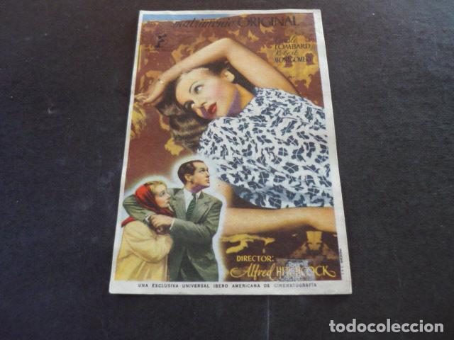Cine: MATRIMONIO ORIGINAL PROGRAMA DE MANO SIN PUBLICIDAD - Foto 1