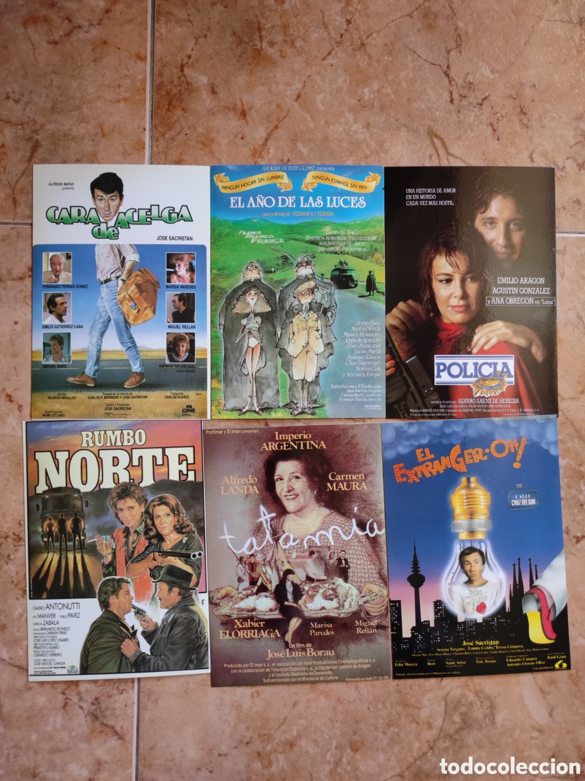 Cine: 9 folletos de mano ..... - Foto 1