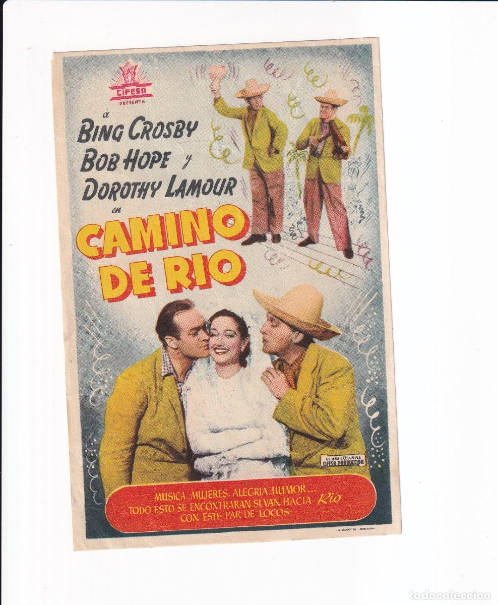 Cine: CAMINO DE RIO : BING CROSBY - Foto 1
