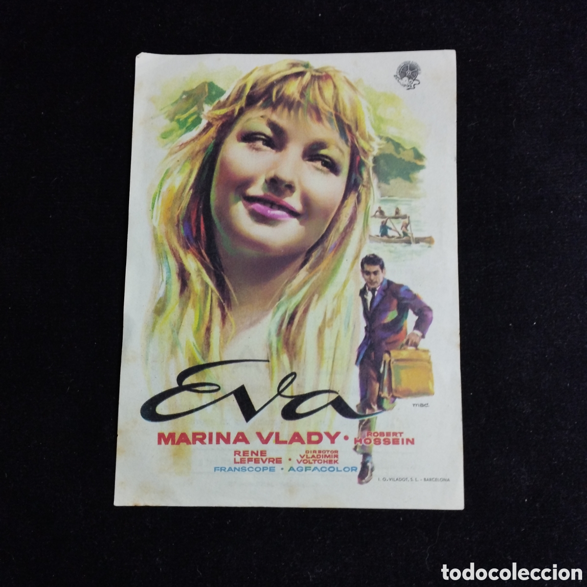 Cine: Programa de cine, Sencillo. Eva. Marina Vlady. - Foto 1