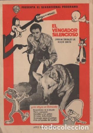 Cine: PROGRAMA DE CINE: EL VENGADOR SILENCIOSO PC-8374 - Foto 1