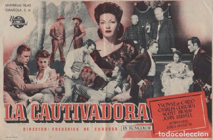 Cine: PROGRAMA DE CINE: LA CAUTIVADORA PC-8385 - Foto 1