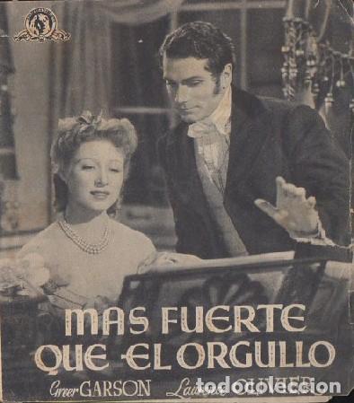 Cine: PROGRAMA DOBLE DE CINE: MAS FUERTE QUE EL ORGULLO PC-8387 - Foto 1