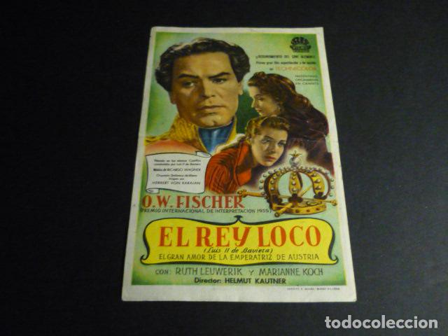 Cine: EL REY LOCO PROGRAMA DE CINE CON PUBLICIDAD - Foto 1